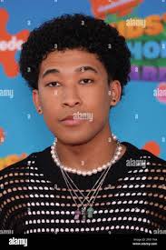 Adrian Lyles arrives at the Nickelodeon Kids' Choice Awards