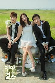 Marriage Not Dating S Reluctant Groom And Eager Bride Dramabeans Deconstructing Korean Dramas And Kpop Culture Marriage Not Dating Korean Drama Marriage