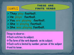 Infinitives can function as nouns when they follow particular verbs. Finite And Non Finite Verbs