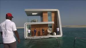 Floatation therapy for the world. Dubai Showcases Floating Seahorse Homes Youtube