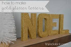 I wrote the word in capital letters as again this makes them larger, so the glitter effect will be more obvious. How To Make Gold Glitter Block Letters