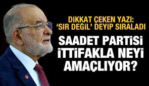 Saadet partisi resmi sayfası www.saadet.org.tr www.twitter.com/saadetpartisi. Erdogan In Ittifak Hamlelerine Saadet Partisi Nasil Bakiyor Siyaset Haberleri