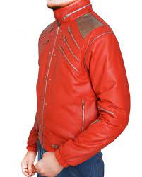 Michael Jackson Red Leather Jacket Red Jacket Jackets Red Leather Jacket