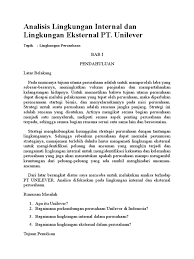 We did not find results for: Analisis Lingkungan Internal Dan Lingkungan Eksternal Pt Unilever