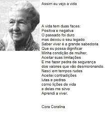 Frases De Cora Coralina Sobre A Vida