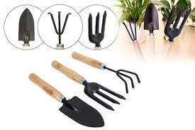 Groom and clean your garden everything you need to keep your outdoor spaces bright, tidy and full of growth is available at the home depot for your convenience. 0542 Gardening Tools Garden Tool Wooden Handle 3pcs Hand Cultivator Small Trowel Garden Fork Edging Knife à¤— à¤° à¤¡à¤¨ à¤Ÿ à¤² Deodap Rajkot Id 20039952162