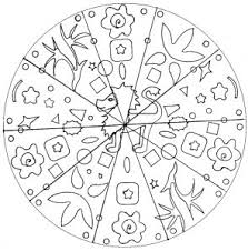 Collection of coloring pages for boys. Easy Mandalas For Kids 100 Mandalas Zen Anti Stress