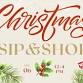 Christmas Sip & Shop event image