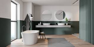 L'astuce est de peindre un seul pan de mur d'une teinte chaude. Les Avantages De La Peinture Pour Pieces Humides Marie Claire