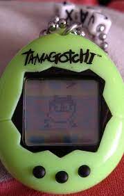 My first ever Tama run! I got Maskutchi (I think that's the name) He looks  so funky lol : r/tamagotchi