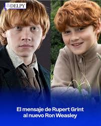 📌Daniel Radcliffe y Rupert Grint, quienes interpretaron a Harry Potter y  Ron Weasley a lo largo de ocho películas, decidieron tender un puente hacia  los nuevos actores infantiles que retomarán sus roles