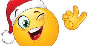 Winking Santa Smiley Funny Emoji Faces Funny Emoticons Smiley