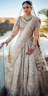 30 Exciting Indian Wedding Dresses That You Ll Love Indian Bridal Dress Indian Wedding Dress Bridal Lehenga White Indian Wedding Dress