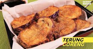 Tanpa dirancang, maka terjadi lah hasil dalam video ini. Sedap Lain Macam Terung Goreng Ni Yang Tak Suka Terung Pun Terus Addicted
