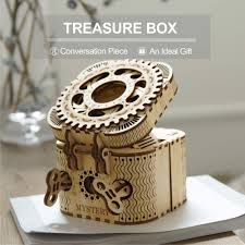 Play the best puzzle games online on gamesxl. 123pcs Creative Diy 3d Treasure Box Wooden Puzzle Game Assembly Toys Nictoy