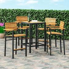When paired with a padded cushion. Outdoor Bar Stools Target
