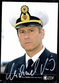 Michael Kind Coast Guard Autograph Card Original Signed ## BC 4338