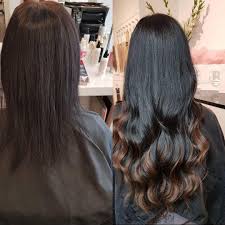 Black And Brown Ombre Makeover By Shabnam Rapunzeluppsala Nail Hair European 50 Cm 20 Black 1 2 Packets Black Brown O Hair Extension Brands Before After Hair Hair Extensions