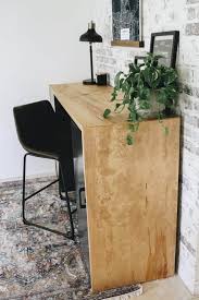 Diy stacked plywood tables vintage revivals; Diy Plywood Desk 19 Simple Designs To Build Joyful Derivatives