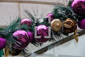 Modern, traditional, eclectic, rustic, glam, farmhouse, country Purple And Gold Ball Christmas Ornaments With Photo Lightstock