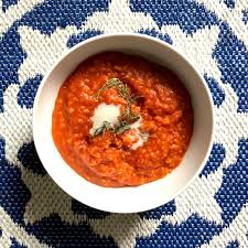 Tomatensuppe Mit Reis Thermomix Veganes Rezept Auf 100affen De Rezept Tomaten Suppe Tomatensuppe Rezepte