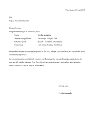 Surat resign kerja memang dipergunakan oleh perseorangan. 10 Contoh Surat Pengunduran Diri Resign Dari Kerja File Doc