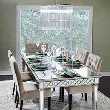 Sophie Mirrored Dining Table Dinning Table Decor Dining Room Inspiration Dining Table