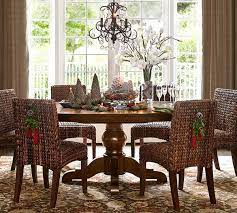 Seagrass Dining Chair Pottery Barn Au Christmas Dining Table Decor Christmas Dining Table Elegant Table Centerpieces