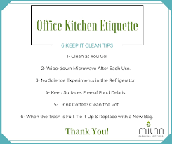 Image Result For Office Kitchen Signs Office Kitchen Etiquette Keep It Cleaner Etiquette