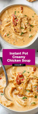 This soup is what an instant pot was made for. Instant Pot Creamy Chicken Soup Recipe How To Make Chicken Soup Eatwell101