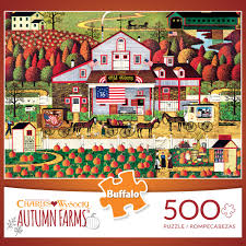 Not only is it good for diy and home improveme. Buffalo Games Autumn Farms By Charles Wysocki Jigsaw Puzzle 500 Piece Walmart Com