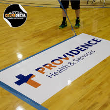 Easy to install and maintain, our gym floor covers are the perfect option to protect any gymnasium floor during large events such as graduations, banquets, concerts, and much more. Courtdecal Decal Kit
