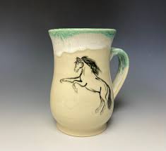Rearing Horse Mug