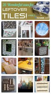 Had No Idea You Could Tile For All This This Is Incredible And Wait Until You See The Scrabble Idea Haha Awesome Ceramic Tile Crafts Diy Tile Tile Projects