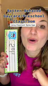 If you want a better behaved preschool or daycare classroom, be sure to  label your table seating! You might be saying, the kids know where they sit  it’s not a problem! Just trust me! It helps everyone ...