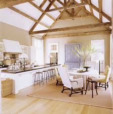 9 Farmhouse Living Rooms Chic Enough For Urban Dwellers Home Barn Kitchen Interior Design Kitchen
