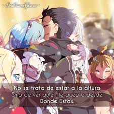 Anime Frases Anime Frases Sentimientos Shuoumagcrow Re Zero Frases De Amor Anime Otaku Anime Frases Del Anime