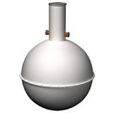 3800 litre 10 Person Marsh Euro Spherical Septic Tank - JDP