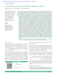 Who should i contact to pursue my surrogacy goals? Pdf The Experiences Of Surrogate Mothers A Qualitative Study