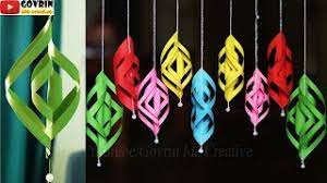 Buat pola bunga di atas kertas asturo. Beautiful Paper Wall Hanging Membuat Hiasan Dinding Cantik Dari Kertas Origami Hiasan Kelas Youtube