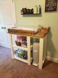 Farmhouse Baby Changing Table Farmhouse Nursery Table Etsy In 2020 Baby Changing Tables Nursery Changing Table Baby Changing Table