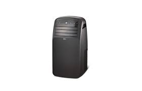 The lg electronics 7,000 btu (doe standard) 12,000 btu (ashrae standard) portable air conditioner with remote features a dehumidifier that removes up to 2.8 pints of moisture from the air per hour. Lg Lp1214gxr 12 000 Btu Portable Air Conditioner Lg Usa