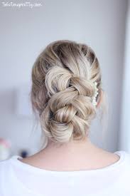 Learning how to braid hair is simpler said than done. Easy Braided Updo Twist Me Pretty