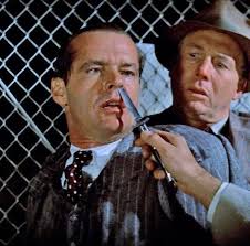 Jake Gittes gets a lesson in noseyness.... Chinatown, 1974