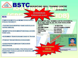 Tarikh kursus pilihan * tarikh yang dipilih mestilah 10 hari awal dari borang ini dihantar. Kursus Kad Hijau Beruntung Skill Training Centre Bstc Facebook