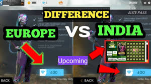 The game is very much a traditional battle royale game where a set number of people are released in a remote location and the players then have to survive using. Free Fire Upcoming Events Tamil Indian Vs Europe Difference Free Fire Tamilzha Youtube