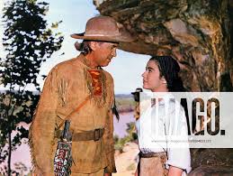 James Stewart & Brigid Bazlen Characters: Linus Rawlings & Dora Hawkins  Film: How The West Was
