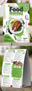 Instead of having people wonder what is in each dish, use place cards to label them. 64 Table Tents Ideas Table Tents Menu Restaurant Menu Design