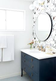 Wallpaper In Bathroom Ideas Best Bathroom Wallpaper Ideas On Wall Paper Bathroom Powder Room And Half Bath Modern Farmhouse Bathroom Decor Bathroom Inspiration