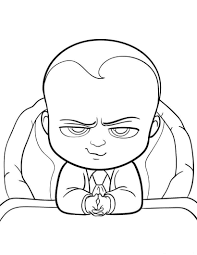 Free printable boss baby coloring pages. 15 Free Printable The Boss Baby Coloring Pages